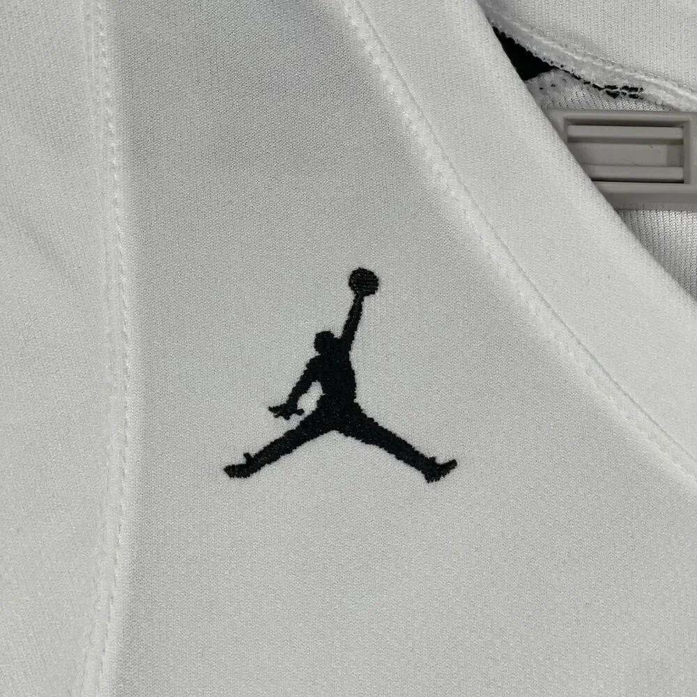 Jordan Jersey Men Medium White PF Principle First Academy 11 Humility Basketball